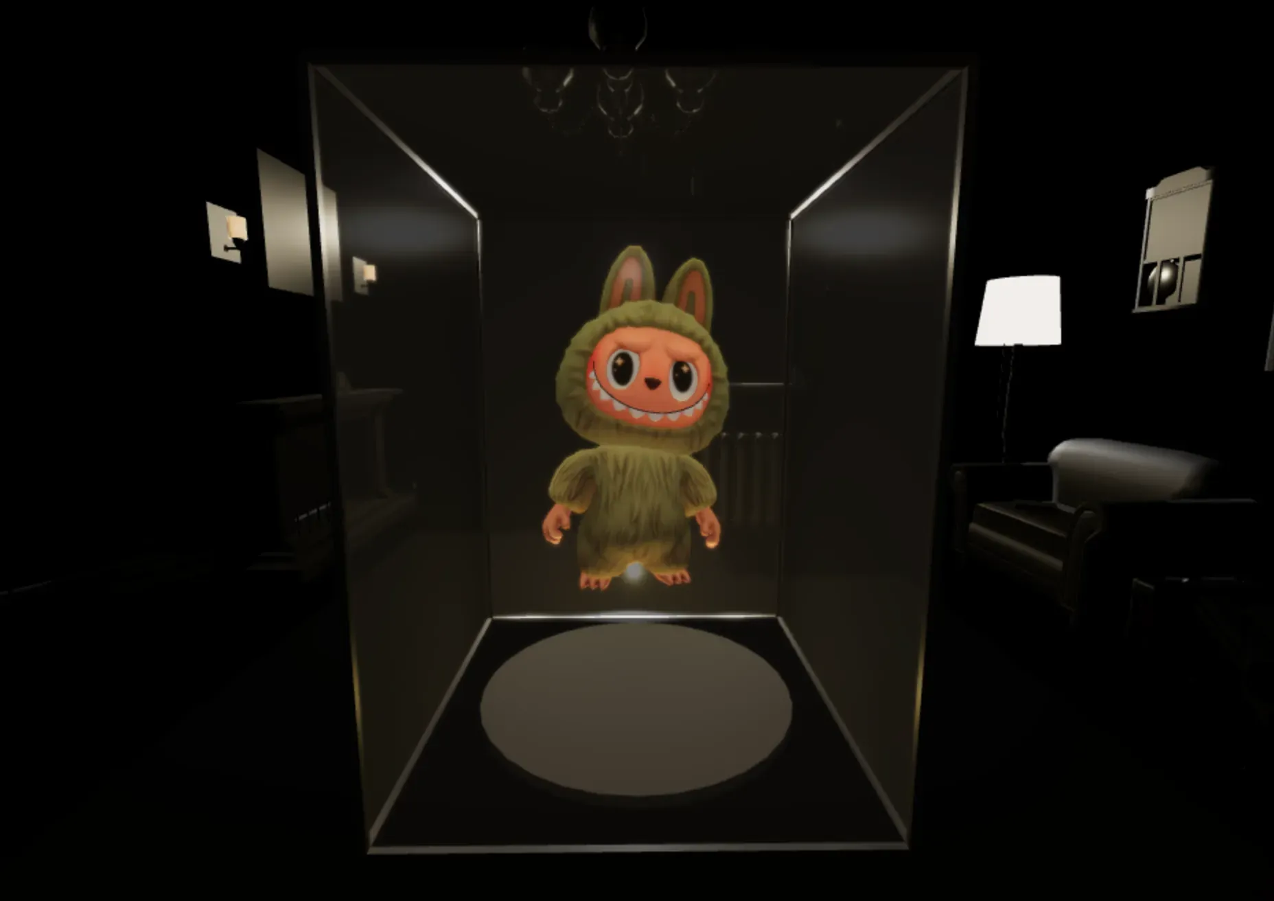 Room and Labubu Models