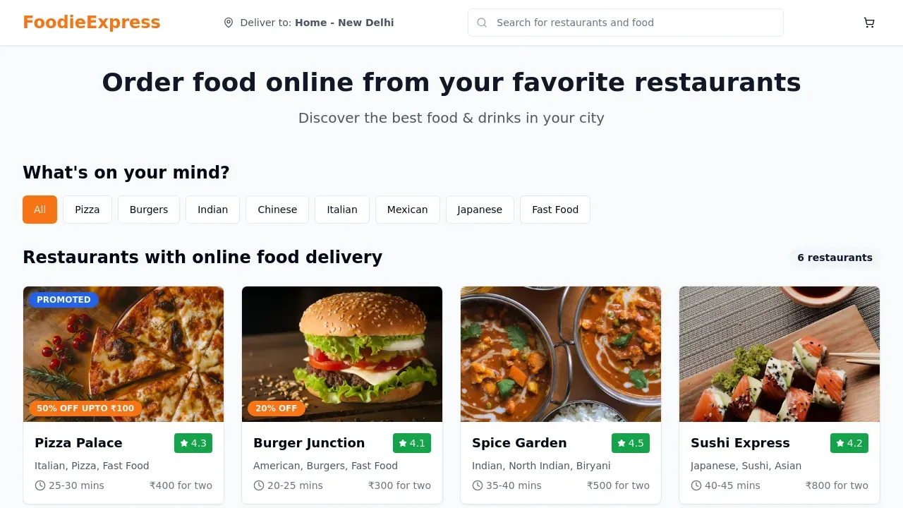 Food Delivery App
