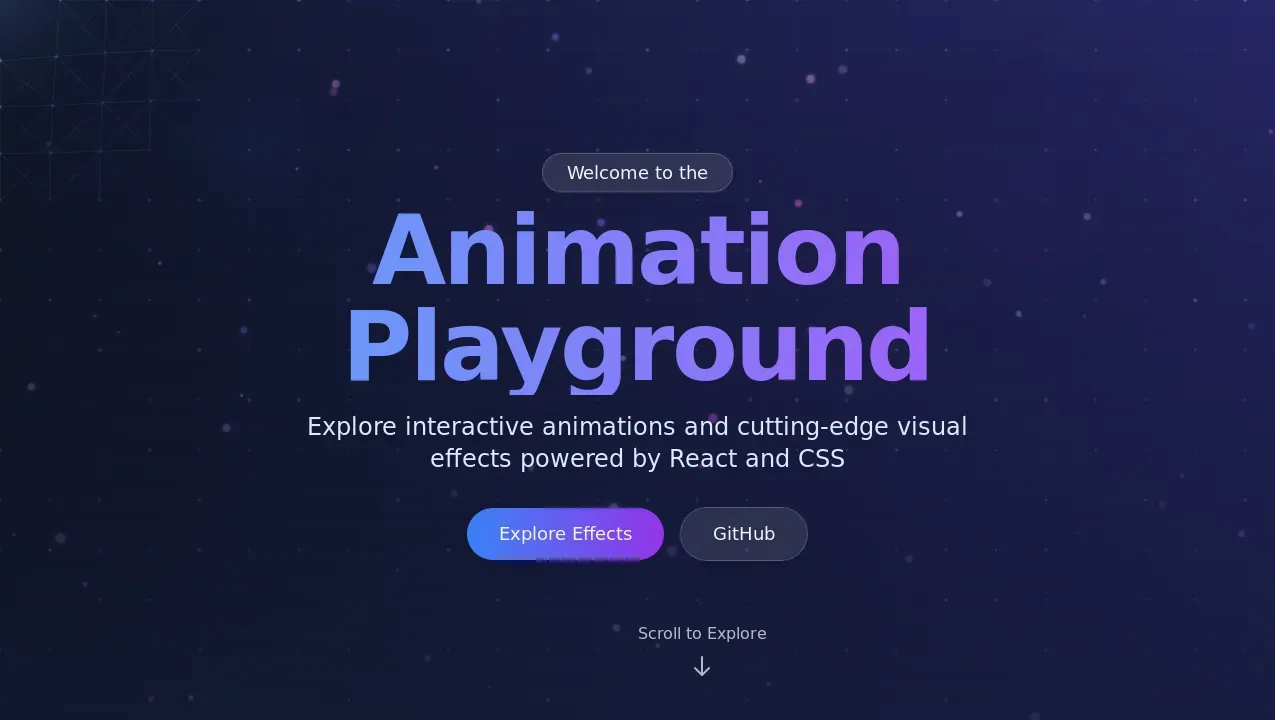 Animation Playground