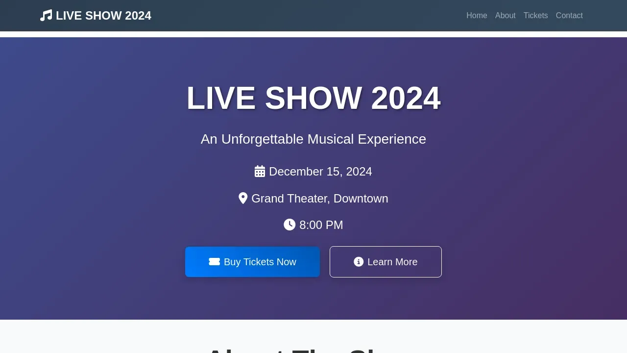 LIVE SHOW 2024