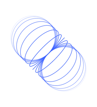 Atoms orbit illustration